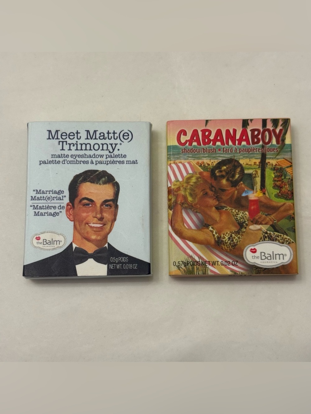 theBalm Meet Matt(e) Trimony Brown Eye Shadow Cabana Boy Rose Shadow/Blush